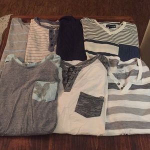 Bundle of 7 Mens Short Sleeve Tees